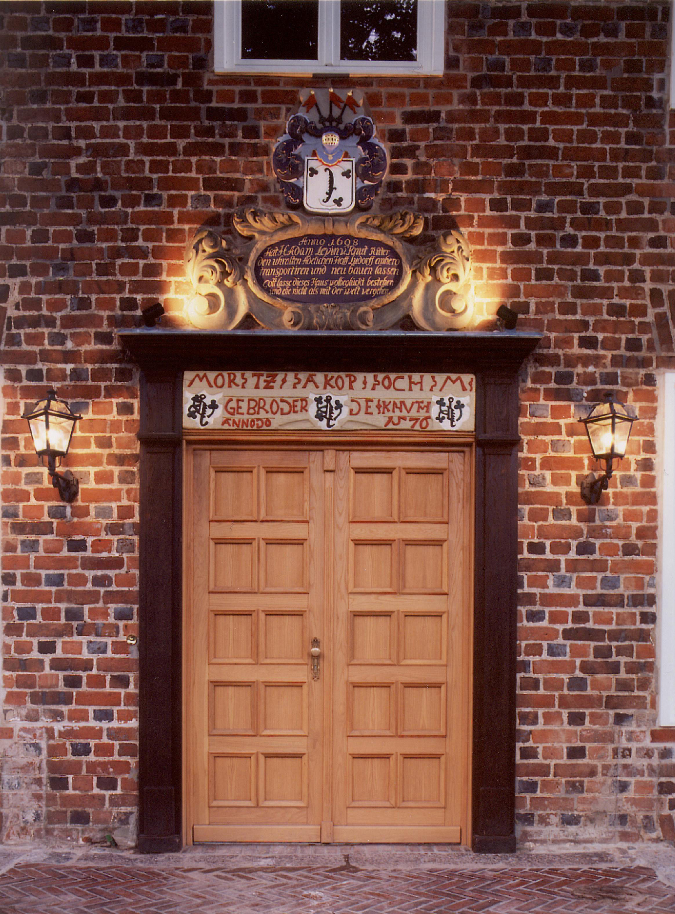 Hotel Gutshaus Ludorf portal manor house