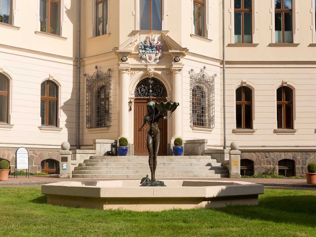 Schlosshotel Ralswiek Innenhof